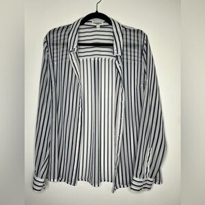 Express Portofino Stripped Shirt